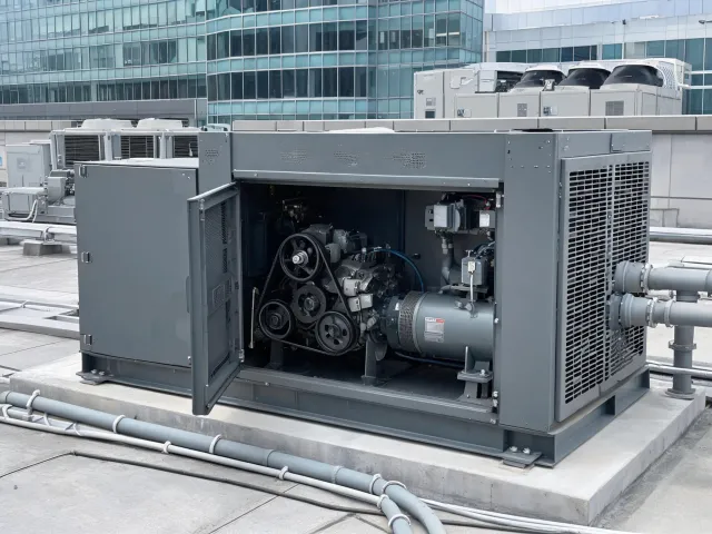 Commercial building plant controls